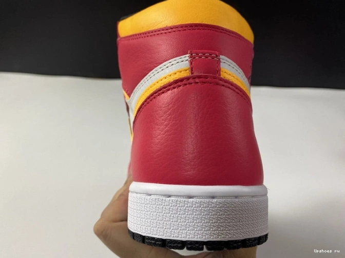 High Retro Jordan AIR Light Fusion Red OG 555088-603 1 0719